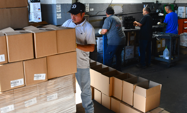 powder coated products shipped ontime from helfrich tool and die